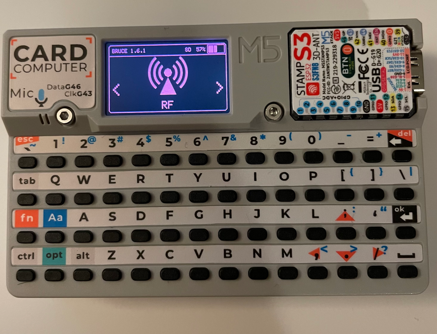 Unlimited Coverage™ BRUCE Cardputer – Portable Cybersecurity & IoT Hacking Toolkit