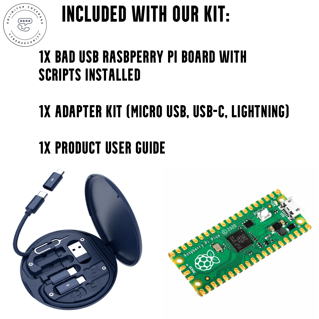 Ethical Hacking Kit – Pico Pi HID, Kali USB & Nexus 5X HacPhone | Complete Starter Bundle