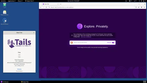 Unlimited Coverage Ghost USB – Tails 7.0 Secure OS | Instant Tor, Encrypted Privacy & Anonymous Browsing (2025 Edition)