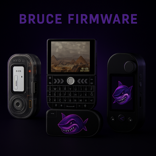 Pre-Flashed Bruce Firmware Hacking Devices – BLE Tools, HID Scripts & More