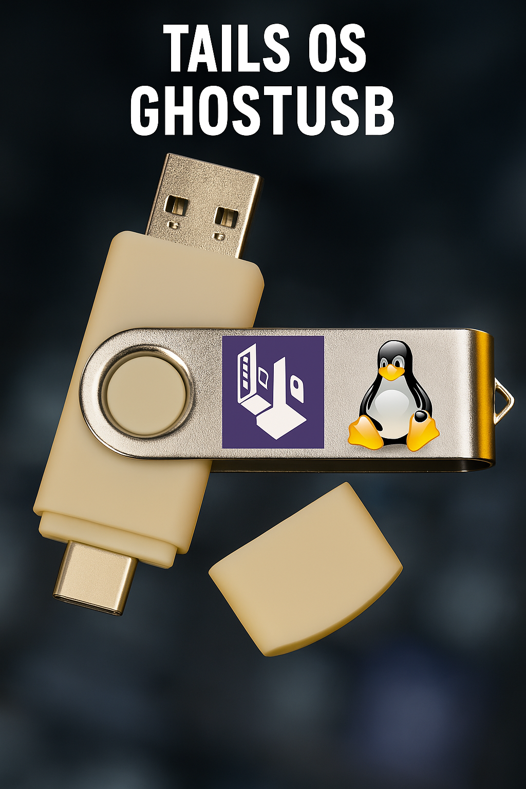 Unlimited Coverage Ghost USB – Tails 7.0 Secure OS | Instant Tor, Encrypted Privacy & Anonymous Browsing (2025 Edition)