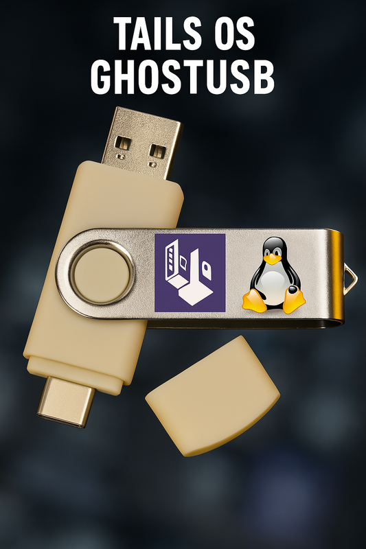 Unlimited Coverage Ghost USB – Tails 7.0 Secure OS | Instant Tor, Encrypted Privacy & Anonymous Browsing (2025 Edition)