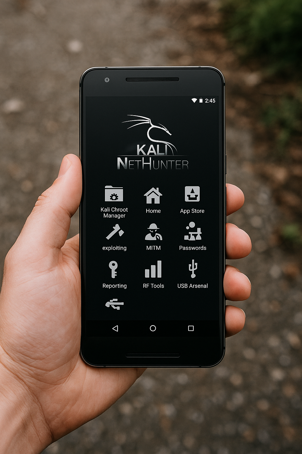 Unlimited Coverage HacPhone™ - Custom Kali Linux NetHunter Nexus 5X Pentesting Phone