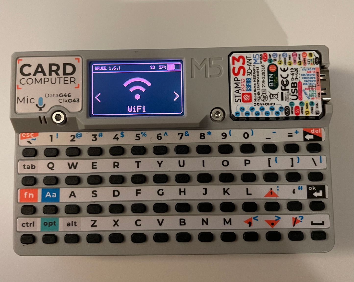 Unlimited Coverage™ BRUCE Cardputer – Portable Cybersecurity & IoT Hacking Toolkit