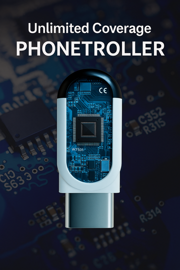 Unlimited Coverage PhoneTroller™ - Mobile Universal Remote for iOS and Android