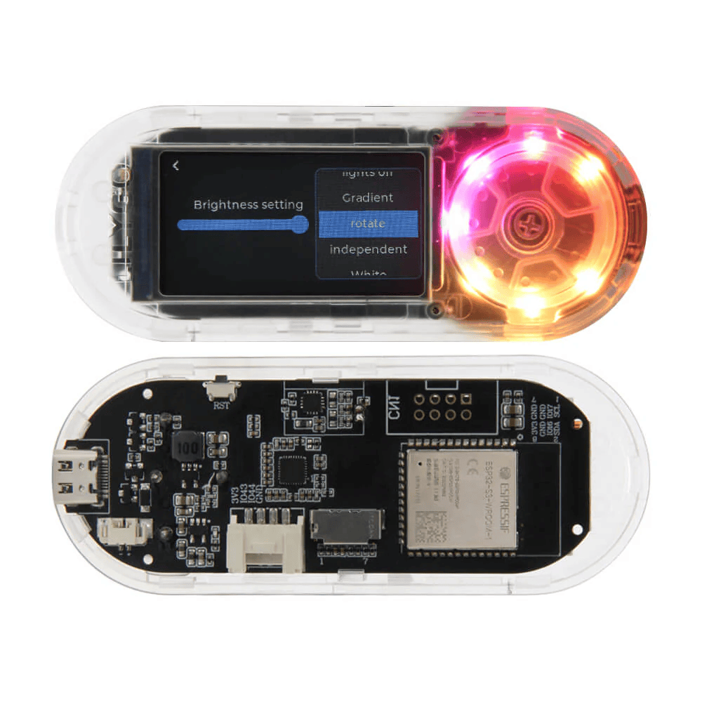 Unlimited Coverage™ T-Embed ESP32-S3 Dev Board – Bruce Firmware Wireless Toolkit (Wi-Fi, Bluetooth & Optional Sub-GHz RF)