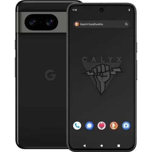 Unlimited Coverage Krypt™ - DeGoogled and Encrypted Privacy Phone (Pixel 4-9 with CalyxOS or GrapheneOS